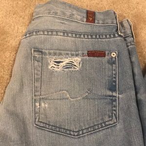 7 for all Mankind Bootcut Jeans